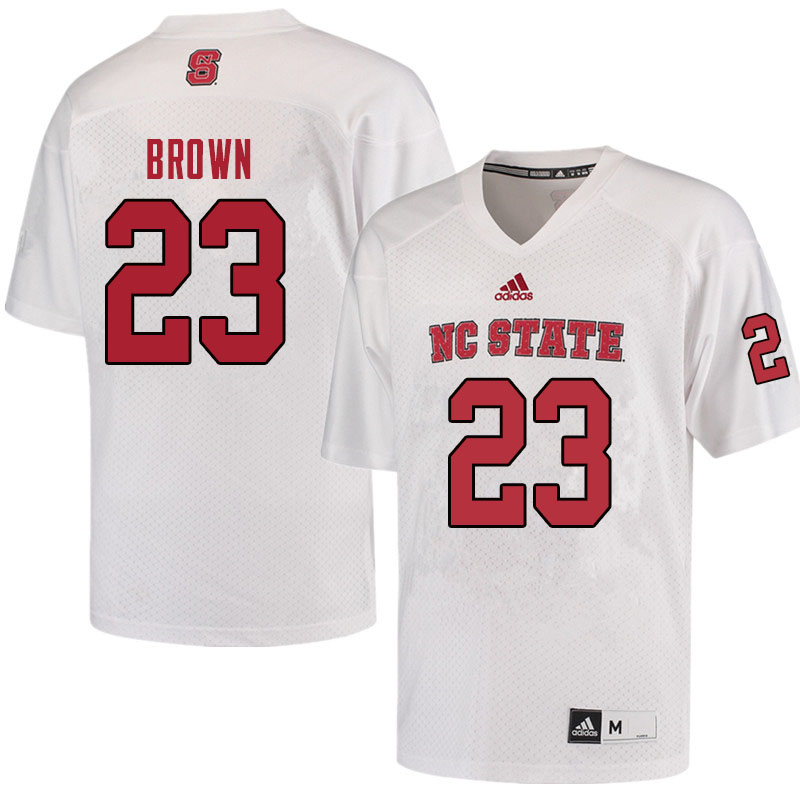 Men #23 Ted Brown NC State Wolfpack College Football Jerseys Sale-Red
